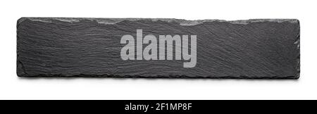 Rectangular black slate Stock Photo