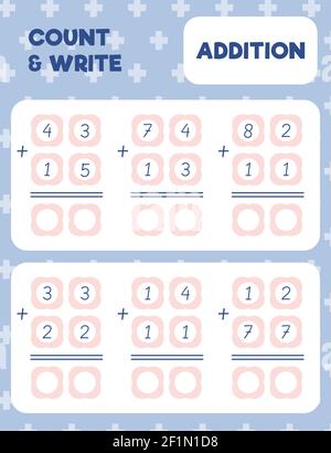 Math worksheet practice print page. What number comes next? Addition ...