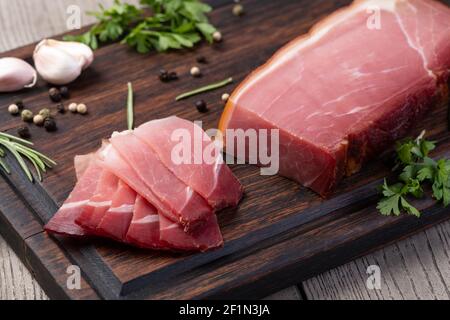 Prosciutto Stock Photo