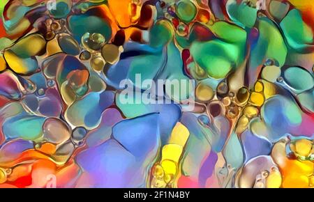 Abstract background with an image of a decorative stone. The texture of watercolor spots. Vector illustration EPS10 Stock Vector