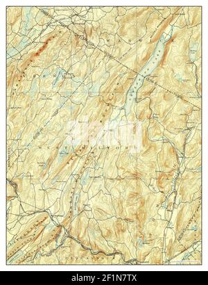 Greenwood Lake, New York, map 1893, 1:62500, United States of America by Timeless Maps, data U.S. Geological Survey Stock Photo