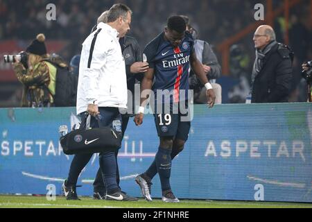 Serge Aurier (psg) during the French Championship Ligue 1 football ...