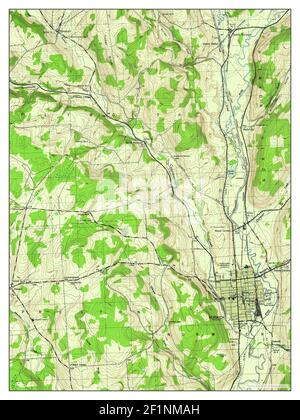 Norwich, New York, map 1944, 1:31680, United States of America by Timeless Maps, data U.S. Geological Survey Stock Photo