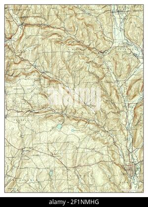 Norwich, New York, map 1944, 1:62500, United States of America by Timeless Maps, data U.S. Geological Survey Stock Photo