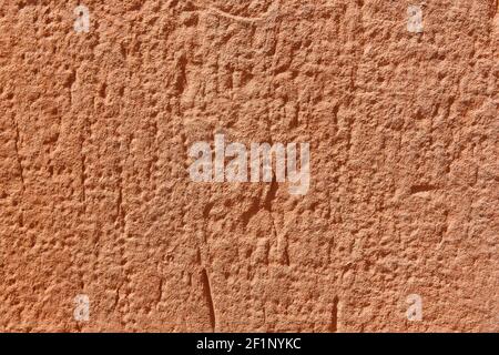 Textured stone background in warm tone. Horizontal copyspace Stock Photo