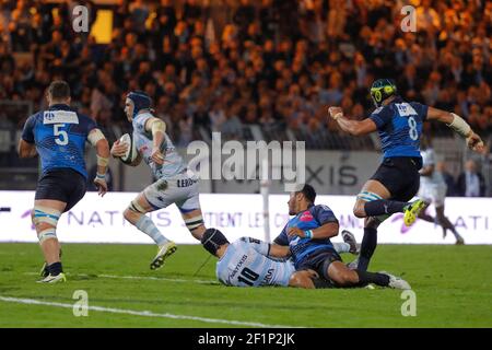 Ollie le Roux of South Africa in action the Rugby World Cup... News Photo - Getty Images