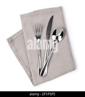Fork, Knife and Spoon Stock Photo