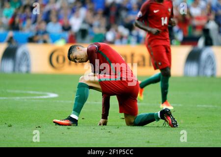 CRISTIANO RONALDO (POR) during the UEFA Euro 2016, Final football match between Portugal and France on July 10, 2016 at Stade de France in Saint-Denis, France - Photo Stephane Allaman / DPPI Stock Photo