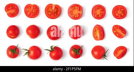 Fresh cherry tomatoes Stock Photo