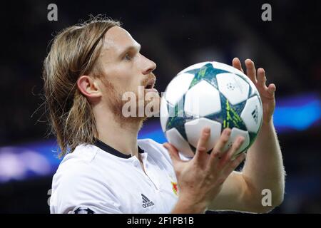 Marcos Aoas Correa dit Marquinhos (PSG) during the UEFA Champions League, Group A, football match between Paris Saint-Germain and FC Basel on October 19, 2016 at Parc des Princes stadium in Paris, France - Photo Stephane Allaman / DPPI Stock Photo