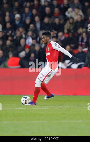 Marcos Aoas Correa dit Marquinhos (PSG) during the French Championship Ligue 1 football match between Paris Saint-Germain and AS Monaco on January 29, 2017 at Parc des Princes stadium in Paris, France - Photo Stephane Allaman / DPPI Stock Photo