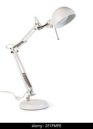 Table lamp on white background Stock Photo