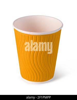 Paper coffee cup Stock Photo