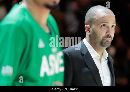 Terence Jonathan Parker (T.J. PARKER) (ASVEL Lyon Villeurbanne) during the French Championship Pro A (Jeep Elite) Basketball match between Nanterre 92 v Asvel on March 11, 2018 at U Arena stadium in Nanterre, France - Photo Stephane Allaman / DPPI Stock Photo