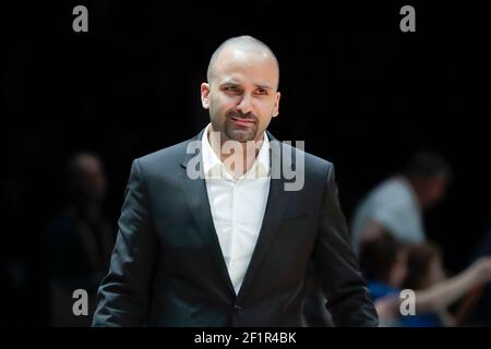 Terence Jonathan Parker (T.J. PARKER) (ASVEL Lyon Villeurbanne) during the French Championship Pro A (Jeep Elite) Basketball match between Nanterre 92 v Asvel on March 11, 2018 at U Arena stadium in Nanterre, France - Photo Stephane Allaman / DPPI Stock Photo