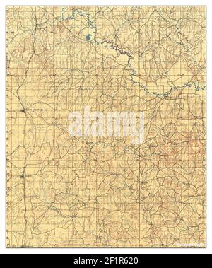 Rush Springs, Oklahoma, map 1902, 1:125000, United States of America by Timeless Maps, data U.S. Geological Survey Stock Photo