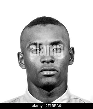 Roberto Clemente. Portrait of the Puerto Rican baseball player, Roberto Enrique Clemente Walker (1934-1972), US Marine Corps photo, 1958 Stock Photo