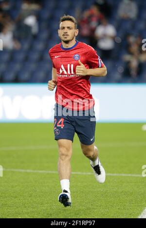 Alessandro Florenzi Psg During The French Championship Ligue 1 Football Match Uber Eats Between Paris Saint Germain And Olympique De Marseille On Se Stock Photo Alamy