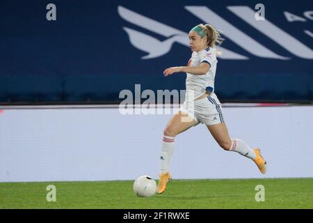 Ellie Carpenter of Olympique Lyonnais during the Women's French ...