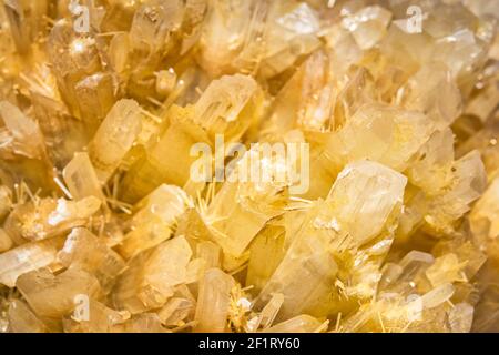 Gypsum crystals at Lake Assal (Lac Assal) Djibouti Stock Photo