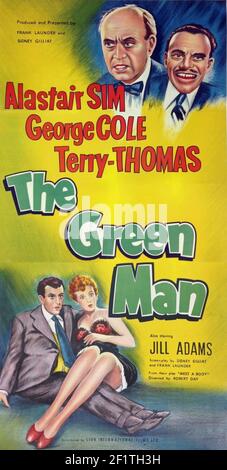 THE GREEN MAN 1956 Grenadier Films production. Stock Photo