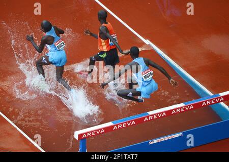 ATHLETICS - MEETING AREVA 2012 - STADE DE FRANCE / PARIS (FRA) - 06/07/2012 - PHOTO PHILIPPE MILLEREAU / KMSP / DPPI - 3000M STEEPLE - ILLUSTRATION Stock Photo