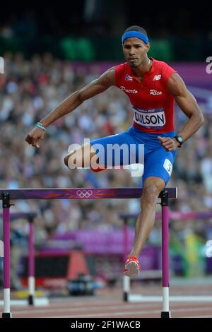 Javier CULSON, Men's 400m Hurdles race at Aviva London Grand Prix ...