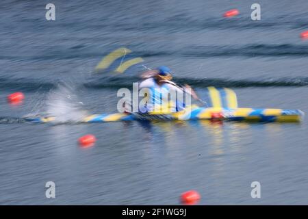 LONDON OLYMPIC GAMES 2012 - ETON DORNEY , LONDON (ENG) - 10/08/2012 - PHOTO : EDDY LEMAISTRE / KMSP / DPPICANOE - ILLUSTRATION Stock Photo