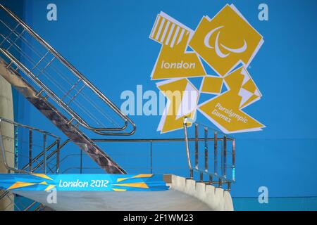 LONDON 2012 - PARALYMPICS - DAY 1 - 30/08/2012 - PHOTO EDDY LEMAISTRE / KMSP / DPPI - SWIMMING - ILLUSTRATION Stock Photo