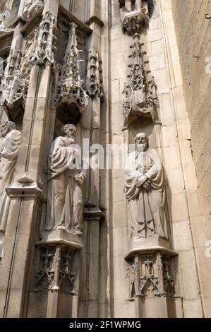 Cathédrale Saint-Sauveur, Aix-en-Provence, France Stock Photo