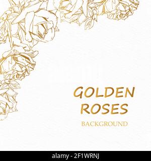 Hand drawn rose. Vector illustration. Vintage tattoo style rose. Flower motif sketch for design. Stock Vector