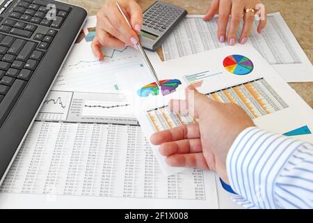 Analyzing Data Stock Photo