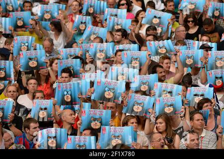 ATHLETICS - MEETING AREVA 2013 - STADE DE FRANCE / SAINT-DENIS (FRA) - 06/07/2013 - PHOTO JULIEN CROSNIER / KMSP / DPPI - ILLUSTRATION Stock Photo