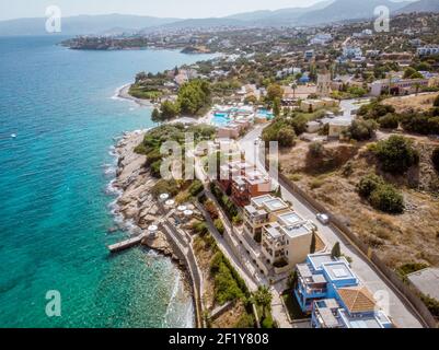 Crete Greece, Candia park village a luxury holiday village in Crete Greece Stock Photo