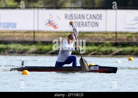 Mathieu GOUBEL (FRA) C1 M1000 during the Sprint World Championships 2014, in Moscow, Russia, on August 6 to 10, 2014. Photo Eddy Lemaistre / KMSP / DPPI Stock Photo