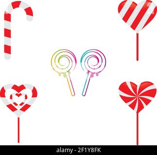 Candy vector icon illustration design Stock Vector