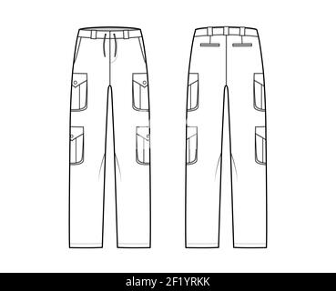 551 Pants Specification Drawing Images, Stock Photos & Vectors |  Shutterstock