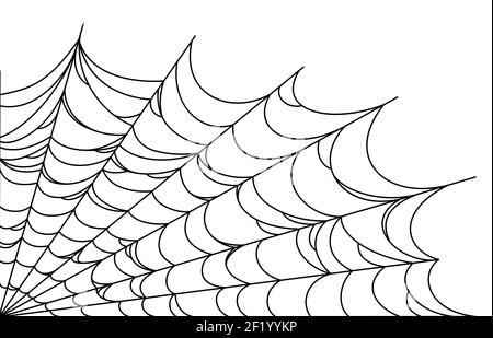 corner spider web clipart