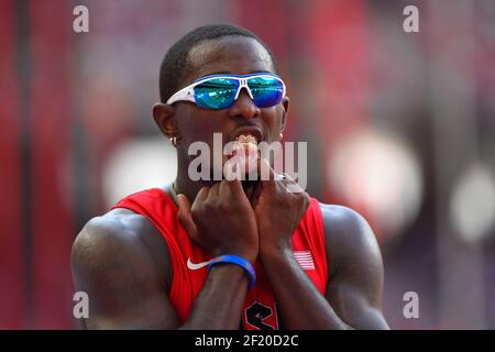 Omar Craddock (USA) competes in Triple Jump Men during the IAAF World Championships, Beijing 2015, at the National Stadium, in Beijing, China, Day 5, on August 26, 2015 - Photo Julien Crosnier / KMSP / DPPI Stock Photo