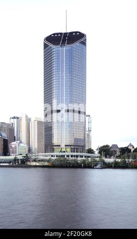The 1 William street skyscraper in Brisbane, Queensland, Australia. Stock Photo