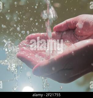 the world is going to face serious drinking water crisis in the coming days Stock Photo