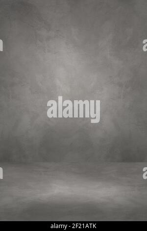 Empty concrete interior background Stock Photo
