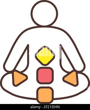 Generator RGB color icon Stock Vector