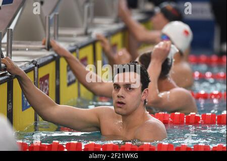 James Guy (GBR) competes on Men's 200 m Freestyle during the Fina World Cup Airweave of swimming 2016, at L'Odyssée, in Chartres, France, on August 26-27, 2016 - Photo Stephane Kempinaire / KMSP / DPPI Stock Photo