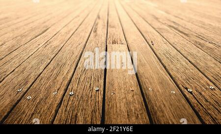Wooden planks floor background texture Stock Photo
