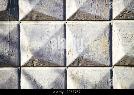 View from the front. UNUSUAL SURFACE. Stock Photo
