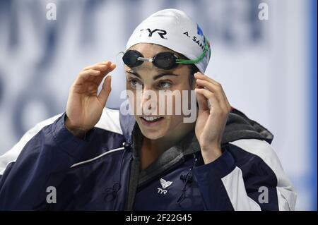 Anna Santamans (FRA) on training session during the 17th FINA World Championships, at Duna Arena, in Budapest, Hungary, Day 12, on July 25th, 2017, Photo Stephane Kempinaire / KMSP / DPPI Stock Photo