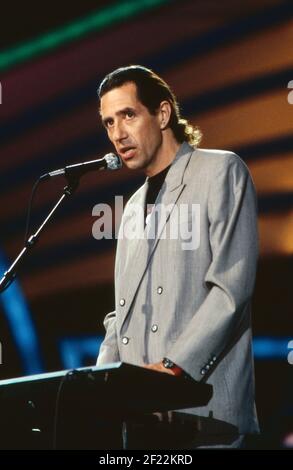 Berlin ist Musik, Eröffnungsshow auf der IFA in Berlin, Deutschland 1989, Stargast: Stephan Remmler Stock Photo