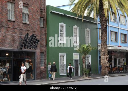 Palm Tree Mosque on Long Street in Cape Town, South Africa Stock Photo