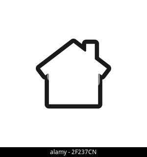 Home icon. House symbol. Simple vector illustration EPS 10 Stock Vector